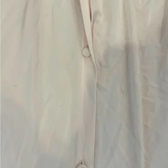 Vintage Vanity Fair Women's XL Silky Robe Light Pink Button Sleepwear Floral - Picture 4 of 6